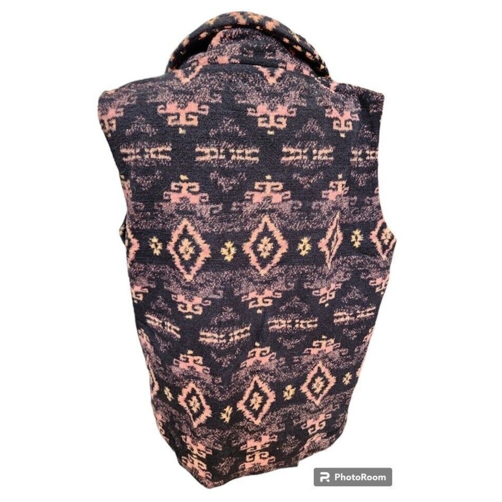 Vintage Aztec Vest Size Large Bear Ridge Outfitters Made in USA - Picture 4 of 8